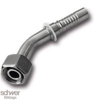 Interlock 软管接头 DKO 45°